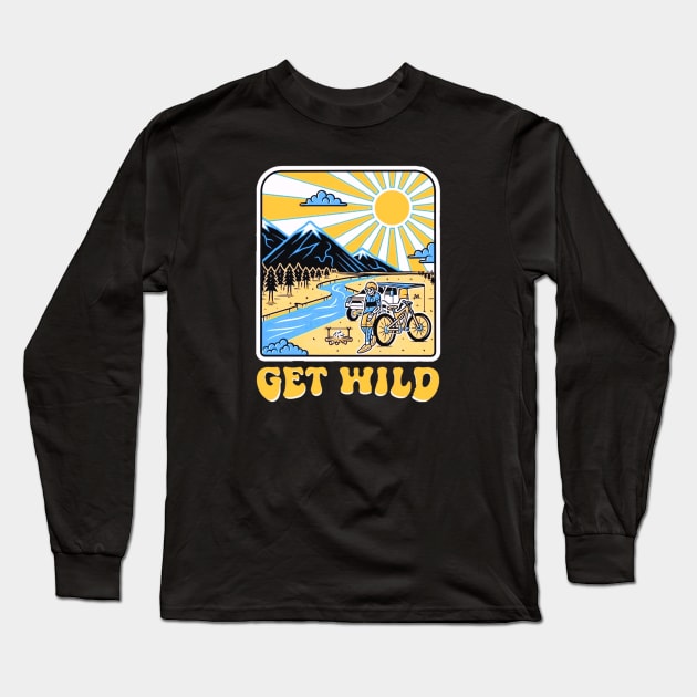 GET WILD Long Sleeve T-Shirt by GO WES